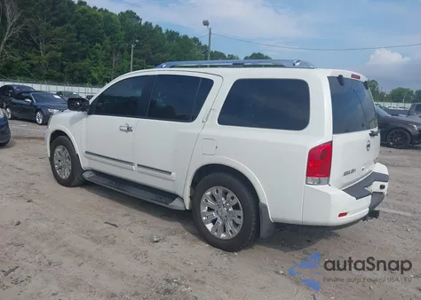 2015 Nissan Armada Platinum from USA, damaged, VIN 5N1BA0NFXFN601653